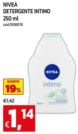 C+C maxigross Nivea detergente intimo offerta