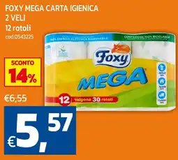 C+C maxigross Foxy mega carta igienica offerta