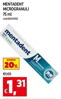 C+C maxigross Mentadent Microgranuli offerta
