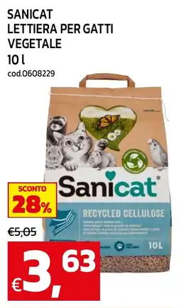 C+C maxigross Sanicat lettiera per gatti vegetale offerta