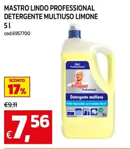 C+C maxigross Mastro Lindo Professional Detergente Multiuso Limone offerta