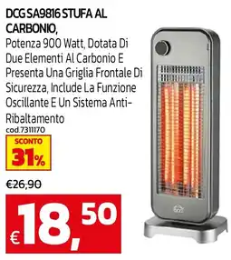 C+C maxigross Stufa al carbonio DCG offerta
