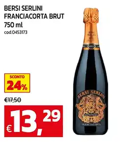 C+C maxigross Bersi Serlini Franciacorta Brut offerta