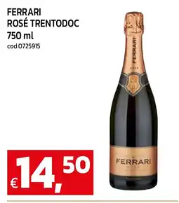 C+C maxigross Ferrari Rosé Trentodoc offerta