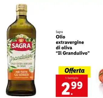 Lidl "Il Grandulivo Olio extravergine di oliva offerta