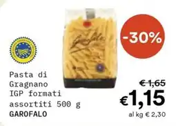 Borello Supermercati Pasta di Gragnano IGP formati assortiti GAROFALO offerta