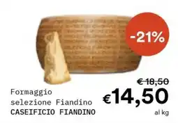 Borello Supermercati Formaggio selezione Fiandino offerta