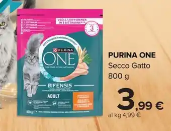 Purina One Secco Gatto Adult Bifensis