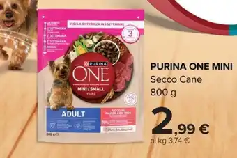 Purina One Mini Secco Cane