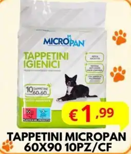 MEGA Tappetini igienici Micropan offerta