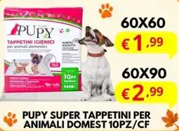 MEGA Pupy super tappetini per animali domestici offerta