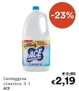 Borello Supermercati Candeggina classica ACE offerta