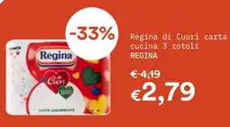 Borello Supermercati Regina di Cuori carta cucina offerta