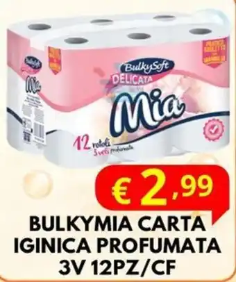 BulkyMia carta igienica profumata