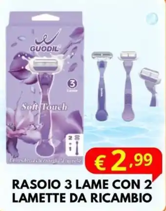 Guodil Rasoio 3 lame