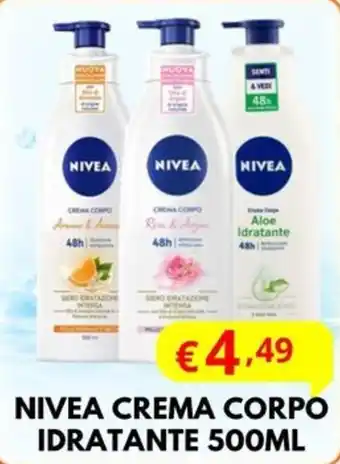Nivea crema corpo idratante