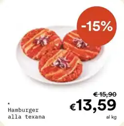 Borello Supermercati Hamburger alla texana offerta