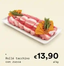 Borello Supermercati Rollé tacchino con zucca offerta