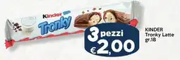 Maxipiù Kinder Tronky Latte offerta