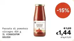 Borello Supermercati Passata di pomodoro siccagno IL VIAGGIATOR GOLOSO offerta