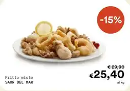Borello Supermercati Fritto misto SAOR DEL MAR offerta