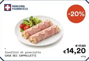 Involtini di prosciutto Casa dei Cappelletti