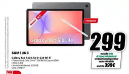 MediaWorld Samsung Galaxy Tab S10 Lite offerta