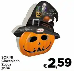 Maxipiù Sorini Cioccolatini Zucca offerta