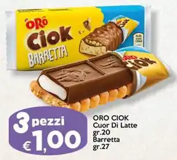 Maxipiù Oro Ciok Barretta offerta