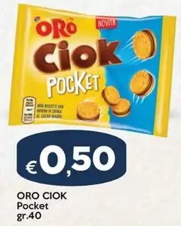 Maxipiù Oro Ciok Pocket offerta