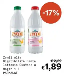 Borello Supermercati Zymil Alta Parmalat offerta