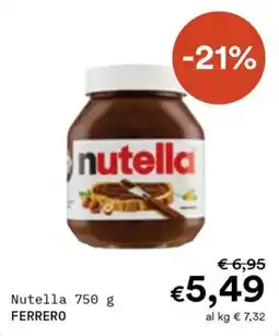 Borello Supermercati Nutella FERRERO offerta