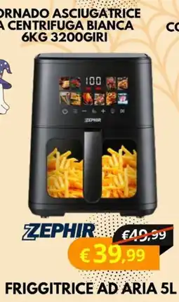 MEGA Friggitrice ad aria ZEPHIR offerta