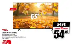 MediaWorld TCL Smart TV 65” 65T69C offerta
