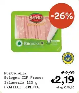 Borello Supermercati Mortadella Bologna IGP Fresca offerta