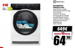 MediaWorld Asciugatrice Electrolux offerta