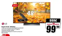 MediaWorld LG Smart TV 48" offerta