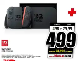 MediaWorld Nintendo Switch 2 offerta