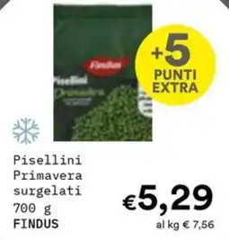 Borello Supermercati Pisellini Primavera surgelati FINDUS offerta