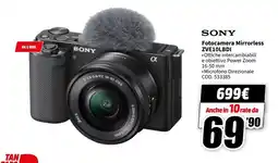 MediaWorld Sony Fotocamera Mirrorless offerta