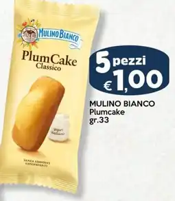 Maxipiù Mulino Bianco Plumcake Classico offerta