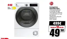 MediaWorld Asciugatrice Hoover offerta