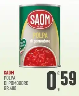 Marketpiù Saom polpa di pomodoro offerta