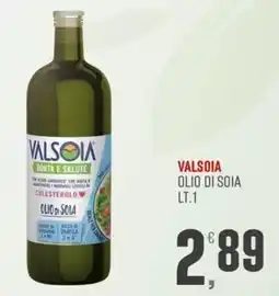 Marketpiù Valsoia olio di soia offerta