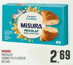 Marketpiù Misura cornetto classico offerta
