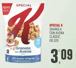 Marketpiù Special K Granola con Avena Classic offerta