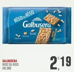 Marketpiù Galbusera Riso su Riso offerta