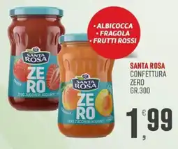 Marketpiù Santa Rosa confettura zero offerta