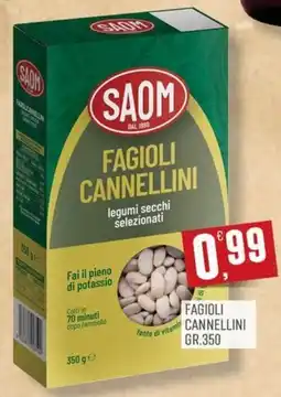 Marketpiù Saom fagioli cannellini offerta