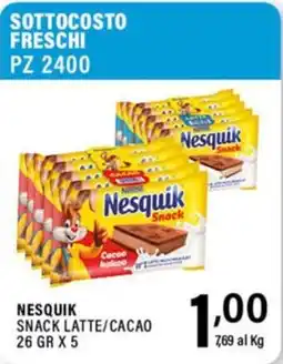 Gecop Nesquik Snack Latte/Cacao offerta